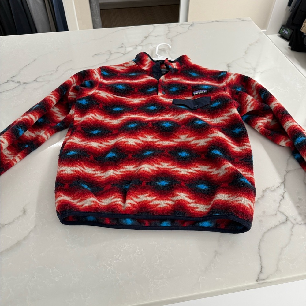 Patagonia Chimayo print synchilla sweatshirt in Medium